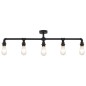 vidaXL Lampadario Nero per 5 Lampadine E27 vidaXL Lampadario Nero per 5 Lampadine E27