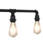 vidaXL Lampadario Nero per 5 Lampadine E27 vidaXL Lampadario Nero per 5 Lampadine E27