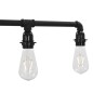 vidaXL Lampadario Nero per 5 Lampadine E27 vidaXL Lampadario Nero per 5 Lampadine E27