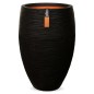 Capi Vaso Nature Rib Elegant Deluxe 45x72 cm Nero Capi Vaso Nature Rib Elegant Deluxe 45x72 cm Nero
