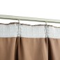 Tende Oscuranti con Ganci 2 pz Grigio Talpa 140x225 cm Tende Oscuranti con Ganci 2 pz Grigio Talpa 140x225 cm