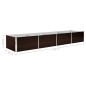 vidaXL Letto Rialzato Giardino Marrone 320x80x45 cm in Acciaio Zincato vidaXL Letto Rialzato Giardino Marrone 320x80x45 cm in Acciaio Zincato