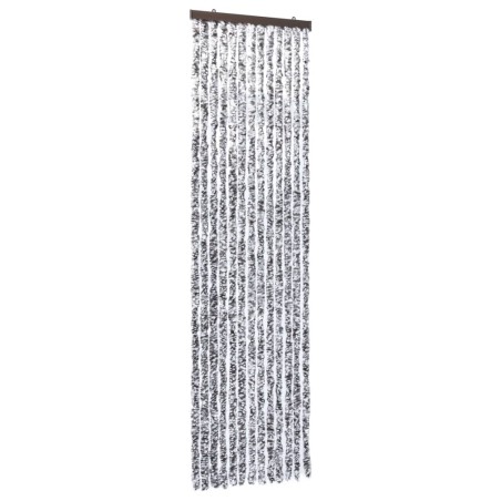 vidaXL Zanzariera Marrone e Beige 56x185 cm Ciniglia