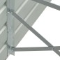 vidaXL Fioriera per Giardino Antracite 100x40x45 cm in Acciaio Zincato vidaXL Fioriera per Giardino Antracite 100x40x45 cm in Acciaio Zincato