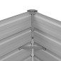 vidaXL Letto Rialzato Giardino Marrone 100x40x77 cm in Acciaio Zincato vidaXL Letto Rialzato Giardino Marrone 100x40x77 cm in Acciaio Zincato