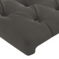 Testiera ad Orecchio Grigio Scuro 83x16x118/128 cm in Velluto Testiera ad Orecchio Grigio Scuro 83x16x118/128 cm in Velluto