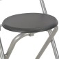 vidaXL Set da Bar 3 pz con Mensole in Legno e Acciaio Nero vidaXL Set da Bar 3 pz con Mensole in Legno e Acciaio Nero