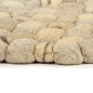 vidaXL Tappeto in Lana Ghiaia 160x230cm Beige/Grigio/Marrone/Cioccolato vidaXL Tappeto in Lana Ghiaia 160x230cm Beige/Grigio/Marrone/Cioccolato