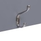 vidaXL Appendiabiti a Muro WELCOME Grigio 74x29,5 cm vidaXL Appendiabiti a Muro WELCOME Grigio 74x29,5 cm