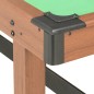vidaXL Tavolo da Biliardo 4 Piedi 122x61x76 cm Marrone vidaXL Tavolo da Biliardo 4 Piedi 122x61x76 cm Marrone