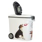 Curver Contenitore Cibo per Animali Motivo Cane con Ruote 35L Curver Contenitore Cibo per Animali Motivo Cane con Ruote 35L