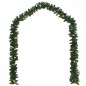 vidaXL Ghirlande Natalizie 4 pz con Palline Verde 270 cm in PVC vidaXL Ghirlande Natalizie 4 pz con Palline Verde 270 cm in PVC