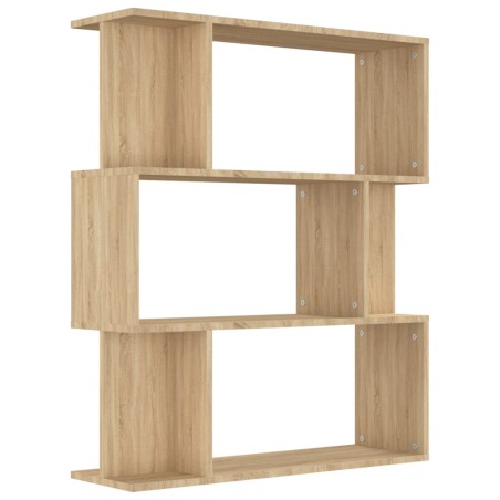 vidaXL Libreria/Divisorio Rovere Sonoma 80x24x96 cm in Truciolato 
