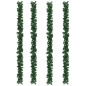 vidaXL Ghirlande Natalizie 4 pz Verde 270 cm PVC vidaXL Ghirlande Natalizie 4 pz Verde 270 cm PVC