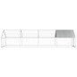 vidaXL Gabbia per Polli da Esterno 2,75x8x1,92m in Acciaio Zincato   