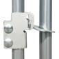 vidaXL Gabbia per Polli da Esterno 2,75x8x1,92m in Acciaio Zincato   