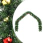 vidaXL Ghirlanda di Natale Decorata con Palline 20 m vidaXL Ghirlanda di Natale Decorata con Palline 20 m