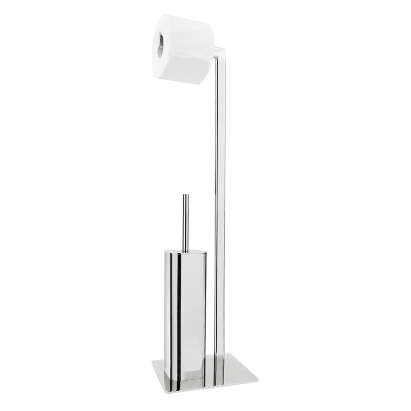 RIDDER Set Scopino per WC 2 in 1 Newcastle Cromato RIDDER Set Scopino per WC 2 in 1 Newcastle Cromato