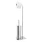 RIDDER Set Scopino per WC 2 in 1 Newcastle Cromato RIDDER Set Scopino per WC 2 in 1 Newcastle Cromato