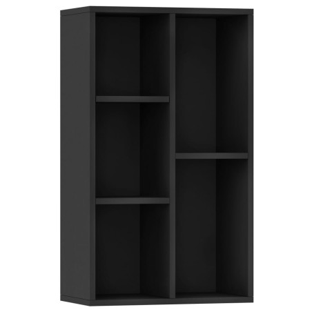 vidaXL Libreria/Credenza Nera 50x25x80 cm in Truciolato 