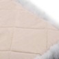 vidaXL Cuscini Sedie 2pz Melange Grigio Scuro 40x40cm Pelle di Montone vidaXL Cuscini Sedie 2pz Melange Grigio Scuro 40x40cm Pelle di Montone