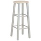 vidaXL Set da Bar 3 pz in Legno e Acciaio vidaXL Set da Bar 3 pz in Legno e Acciaio