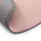 vidaXL Tappeto 80 cm Pelliccia di Coniglio Sintetica Rosa Antico vidaXL Tappeto 80 cm Pelliccia di Coniglio Sintetica Rosa Antico