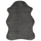 vidaXL Tappeto 65x95 cm Pelliccia di Coniglio Sintetica Grigio Scuro vidaXL Tappeto 65x95 cm Pelliccia di Coniglio Sintetica Grigio Scuro