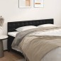 Testiera 2 pz Nera 80x5x78/88 cm in Similpelle Testiera 2 pz Nera 80x5x78/88 cm in Similpelle