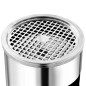 vidaXL Pattumiera con Posacenere da Parete Acciaio Inox 26 L vidaXL Pattumiera con Posacenere da Parete Acciaio Inox 26 L