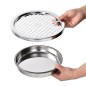 vidaXL Pattumiera con Posacenere da Parete Acciaio Inox 26 L vidaXL Pattumiera con Posacenere da Parete Acciaio Inox 26 L