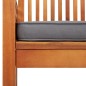 vidaXL Sedie da Pranzo per Giardino e Cuscini 3 pz Massello di Acacia vidaXL Sedie da Pranzo per Giardino e Cuscini 3 pz Massello di Acacia