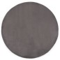 vidaXL Tappeto 80 cm Pelliccia di Coniglio Sintetica Grigio Scuro vidaXL Tappeto 80 cm Pelliccia di Coniglio Sintetica Grigio Scuro
