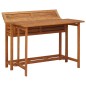 vidaXL Tavolo da Giardino con Fioriera e 2 Sedie Bistrot Legno Acacia vidaXL Tavolo da Giardino con Fioriera e 2 Sedie Bistrot Legno Acacia