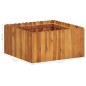 vidaXL Letto Rialzato da Giardino 50x50x25 cm Legno Massello di Acacia vidaXL Letto Rialzato da Giardino 50x50x25 cm Legno Massello di Acacia