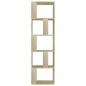 vidaXL Libreria/Divisorio Rovere Sonoma 45x24x159 cm Legno Multistrato vidaXL Libreria/Divisorio Rovere Sonoma 45x24x159 cm Legno Multistrato