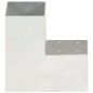 vidaXL Connettori per Pali a Forma di L 4 pz Metallo Zincato 91x91 mm vidaXL Connettori per Pali a Forma di L 4 pz Metallo Zincato 91x91 mm