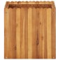vidaXL Letto Rialzato da Giardino 50x50x50 cm Legno Massello di Acacia vidaXL Letto Rialzato da Giardino 50x50x50 cm Legno Massello di Acacia