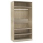 vidaXL Armadio Rovere Sonoma 100x50x200 cm in Legno Multistrato vidaXL Armadio Rovere Sonoma 100x50x200 cm in Legno Multistrato