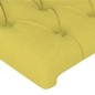 Testiera ad Orecchio Verde 163x16x118/128 cm in Tessuto Testiera ad Orecchio Verde 163x16x118/128 cm in Tessuto