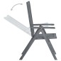 vidaXL Set da Pranzo da Giardino 7 pz Legno Massello di Acacia Grigio vidaXL Set da Pranzo da Giardino 7 pz Legno Massello di Acacia Grigio