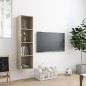 vidaXL Libreria/Mobile TV Rovere Sonoma 143x30x36 cm vidaXL Libreria/Mobile TV Rovere Sonoma 143x30x36 cm