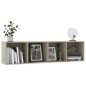 vidaXL Libreria/Mobile TV Rovere Sonoma 143x30x36 cm vidaXL Libreria/Mobile TV Rovere Sonoma 143x30x36 cm