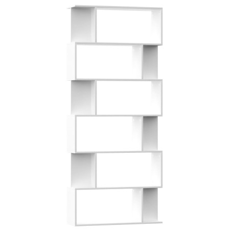 vidaXL Libreria/Divisorio Bianco 80x24x192 cm in Truciolato 