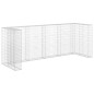 vidaXL Gabbione per Bidoni in Acciaio Zincato 320x100x120 cm vidaXL Gabbione per Bidoni in Acciaio Zincato 320x100x120 cm