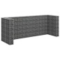 vidaXL Gabbione per Bidoni in Acciaio Zincato 320x100x120 cm vidaXL Gabbione per Bidoni in Acciaio Zincato 320x100x120 cm