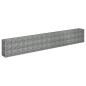 vidaXL Gabbione Letto Rialzato in Acciaio Zincato 360x30x60 cm vidaXL Gabbione Letto Rialzato in Acciaio Zincato 360x30x60 cm