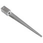 vidaXL Picchetti di Terra 12 pz Argento 7x7x75 cm Acciaio Galvanizzato vidaXL Picchetti di Terra 12 pz Argento 7x7x75 cm Acciaio Galvanizzato