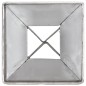 vidaXL Picchetti di Terra 12 pz Argento 7x7x75 cm Acciaio Galvanizzato vidaXL Picchetti di Terra 12 pz Argento 7x7x75 cm Acciaio Galvanizzato