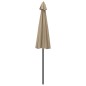 vidaXL Ombrellone da Esterni con Palo in Alluminio 270 cm Grigio Talpa vidaXL Ombrellone da Esterni con Palo in Alluminio 270 cm Grigio Talpa